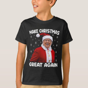 T-shirt Trump redonne à Noël sa grandeur Père Noël Trump 1