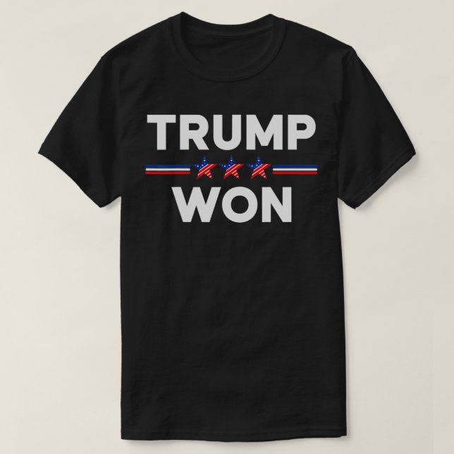T-shirt Trump remporte la victoire pour Trump 2024 Républi (Design devant)