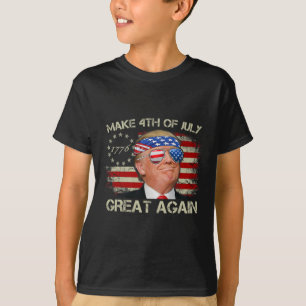 T-shirt Trump rend le 4 juillet génial à nouveau 47e prési