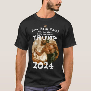 T-shirt Trump Républicain Demandez-moi à propos de la mani