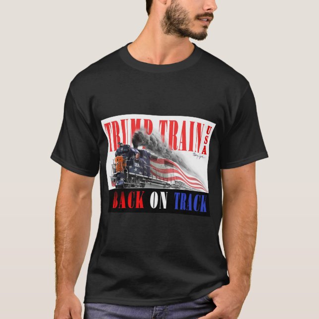 T-shirt Trump - Retour sur la voie 2024 (Devant)