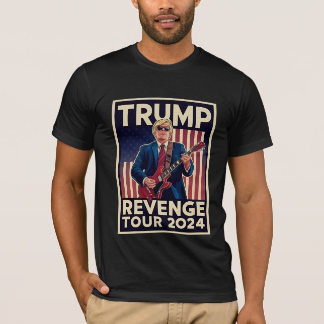 T-shirt Trump Revenge Tour 2024 Élections politiques 2024 (Devant)