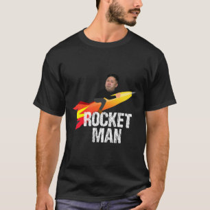 T-shirt Trump Rocket Man Kim Jong Un Corée du Nord Drôle