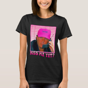 T-shirt Trump rose drôle me manque pourtant, Trump 2024