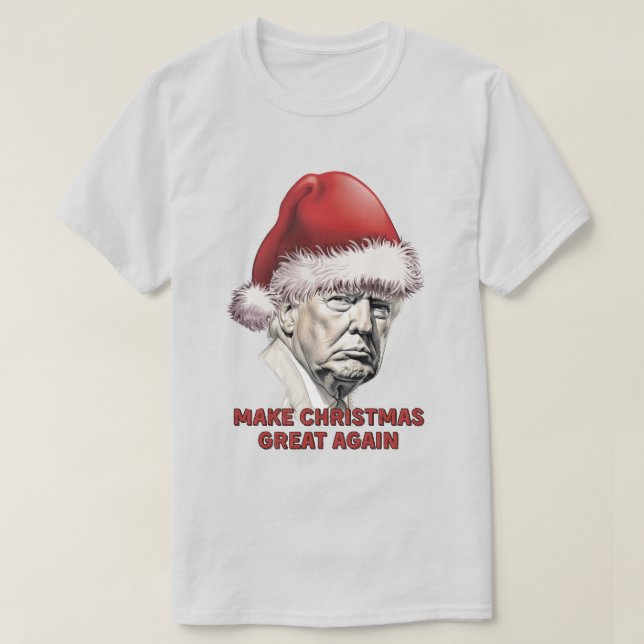 T-shirt Trump Santa Claus (Design devant)