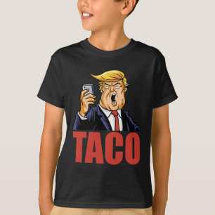 T-shirt Trump se dégonfle toujours Blague drôle de taco Ré