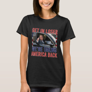 T-shirt Trump S'Enfuit Et Reprend L'Amérique, Repub