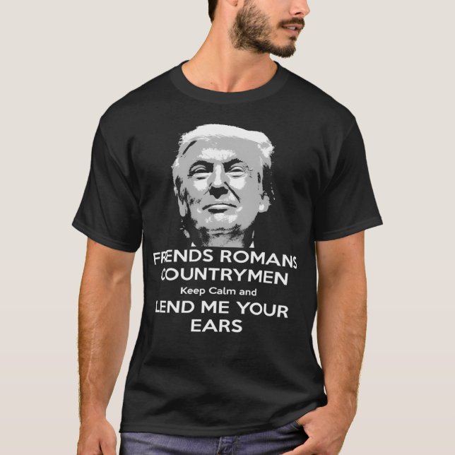 T-shirt Trump Shakespeare (Devant)