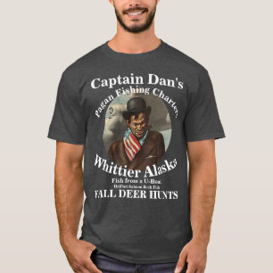T-shirt Trump sous-marin pêche rivière Potomac capitaine D