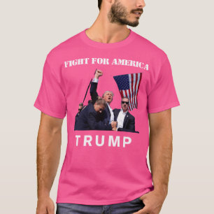 T-shirt Trump Spirit Échec De L'Assassinat Tir Vote Tr