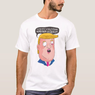 T-shirt Trump stupide