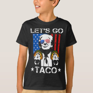 T-shirt Trump Taco Trump est toujours en train de chasser