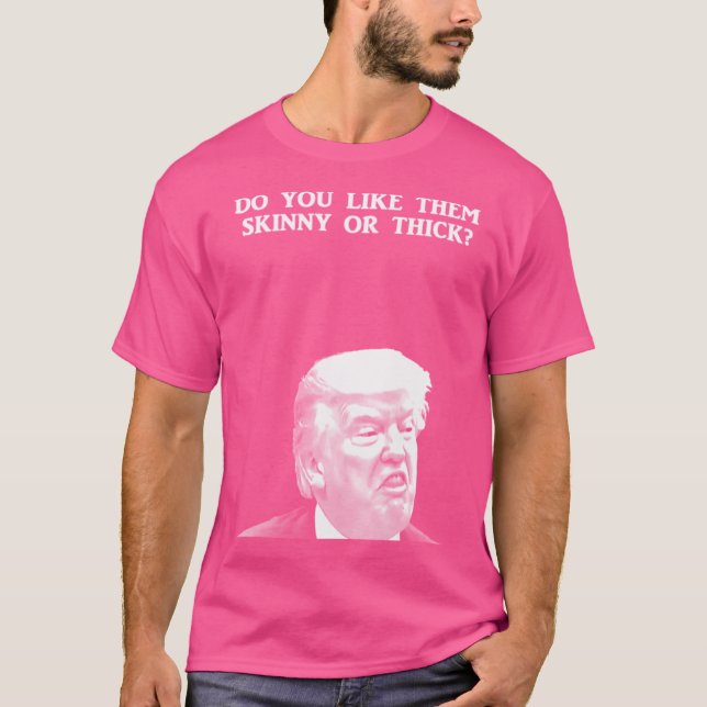 T-shirt Trump - Thiiick (Devant)