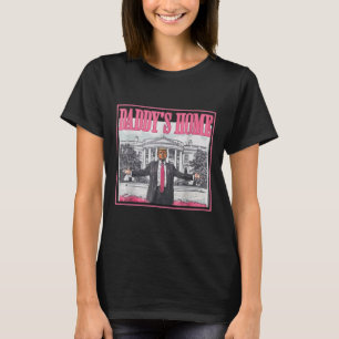 T-shirt Trump tient la main devant la maison de White Dadd