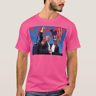 T-shirt Trump Tiré À L'Oreille
