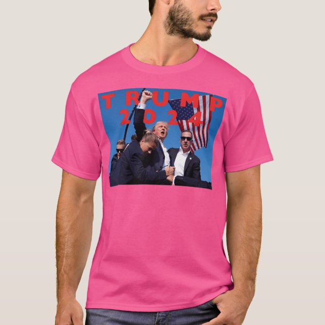 T-shirt Trump Tiré À L'Oreille (Devant)