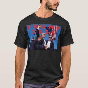 T-shirt Trump Tiré À L'Oreille