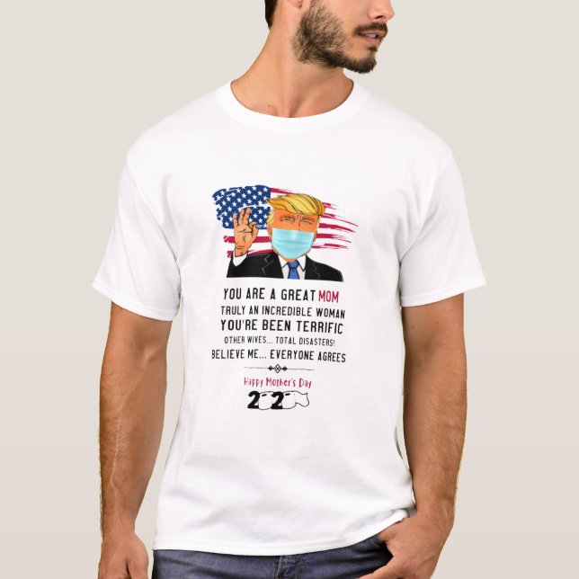 T-shirt Trump Toilet Paper Happy Mother_S Day 2020 You Are (Devant)