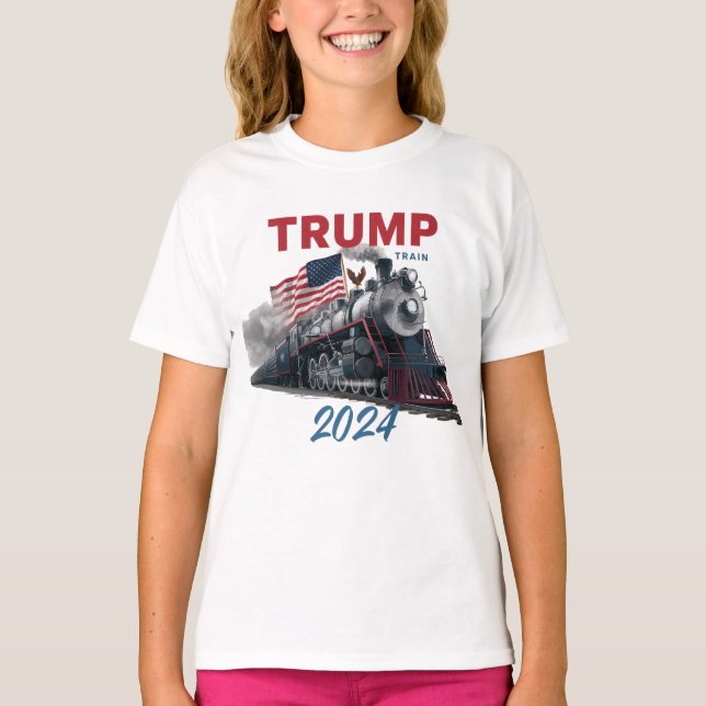 T-shirt Trump Train 2024 (Devant)