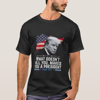 T-shirt Trump Trending Political Trump 2024 Elec