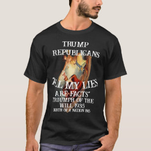T-shirt Trump Triomphe de la volonté 1935 Naissance d'une 