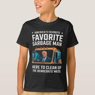 T-shirt Trump Trump, l'homme-poubelle favori de l'Amérique