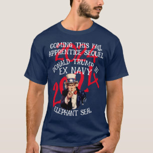 T-SHIRT TRUMP TV RÉALITÉ DANS EX NAVY ELEPHANT SEAL