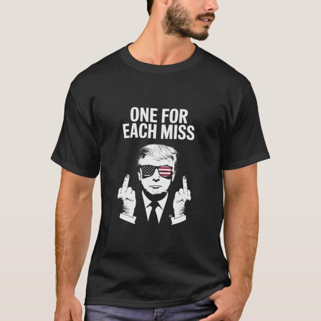 T-shirt Trump un pour chaque erreur (Devant)