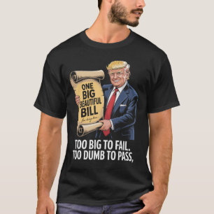 T-shirt Trump une grande et belle facture trop grosse pour