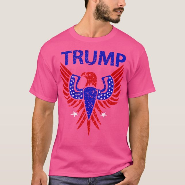 T-shirt Trump Usa American Bird (Devant)