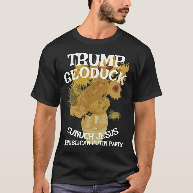 T-shirt Trump Van Gogh Jesus Parti républicain Pee (Devant)