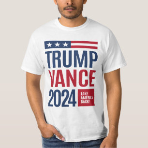 T-shirt Trump Vance 2024 Donald Trump J.D. Vance