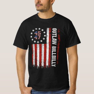 T-shirt Trump Vance 2024 J.D. Vance Outlaw Hillbilly