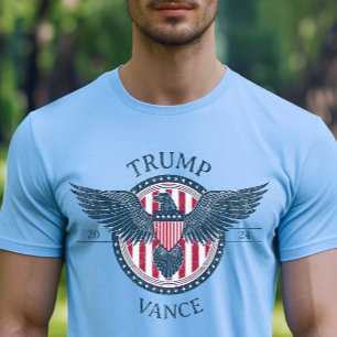 T-shirt Trump Vance 2024 pour l'élection présidentielle au