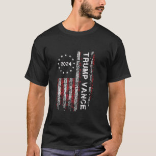 T-shirt Trump Vance 2024 Président de l'élection Vintage d