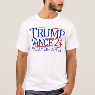 T-shirt Trump Vance '24 Reprenez l'Amérique 2024 Trump Van