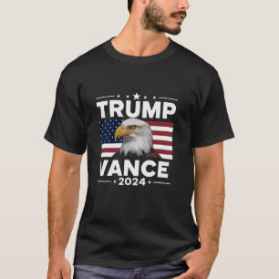 T-shirt Trump Vance Pro Donald Trump 2024 American Retro S