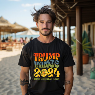 T-shirt Trump Vance Reprendre l'Amérique 2024