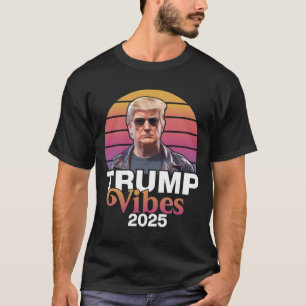 T-shirt Trump Vibes 2025 Chiffon Top