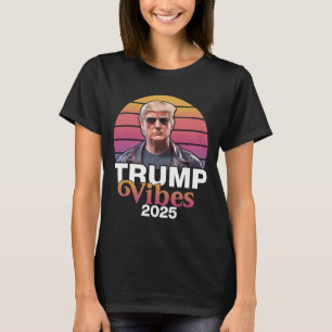 T-shirt Trump Vibes 2025 Chiffon Top