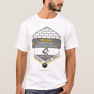 T-shirt Trump Wall Construction Co v1