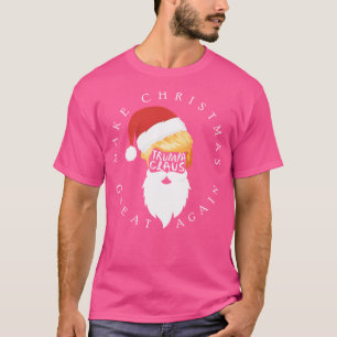 T-shirt Trumpa Claus Santa Claus Et Le Président Donald Tr
