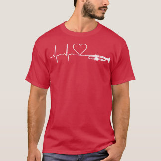 T-shirt Trumpet Heartbeat 1