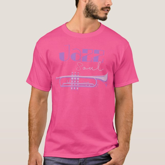 T-shirt Trumpet Jazz Soul (Devant)