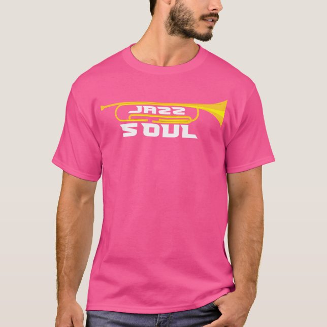 T-shirt Trumpet Jazz Soul (Devant)