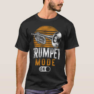 T-shirt Trumpet Player Mode Trumpet Sur Vintage Retro
