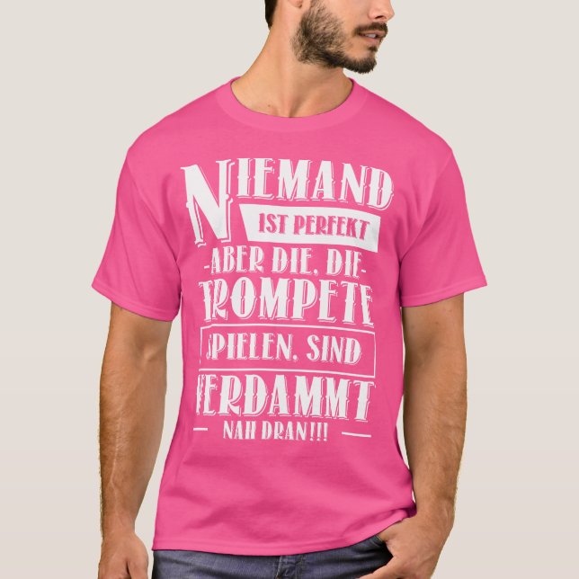 T-shirt Trumpet Player Musicien Trumpet Instrument Trumpet (Devant)
