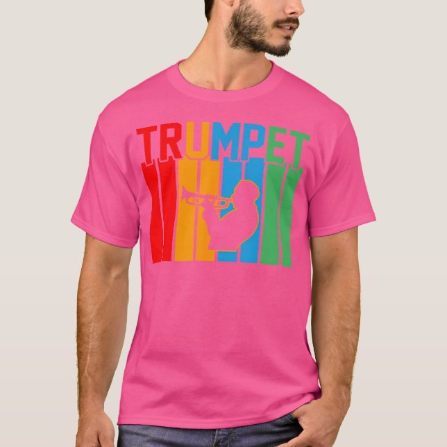 T-shirt Trumpet Trumpet Player (Devant)