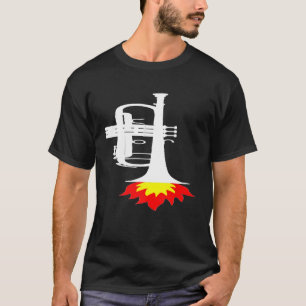 T-shirt Trumpet - Trumpet Rocket interdiction de concert d