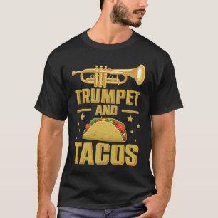 T-shirt Trumpet Valve Casquettes et Tacos Trumpet Mouthpie